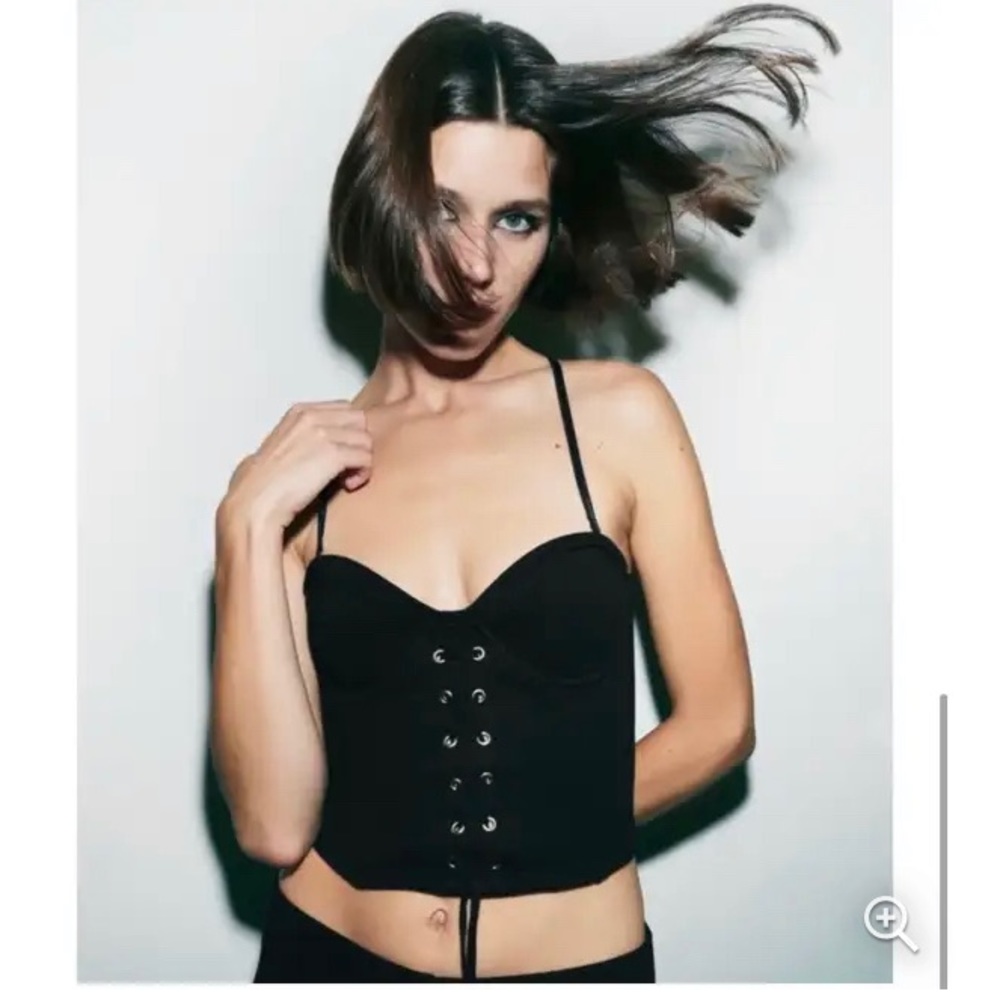 ZARA NWT Corset top/ M
